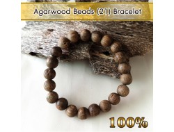 Agarwood Beads (21) Bracelet  [10mm size]